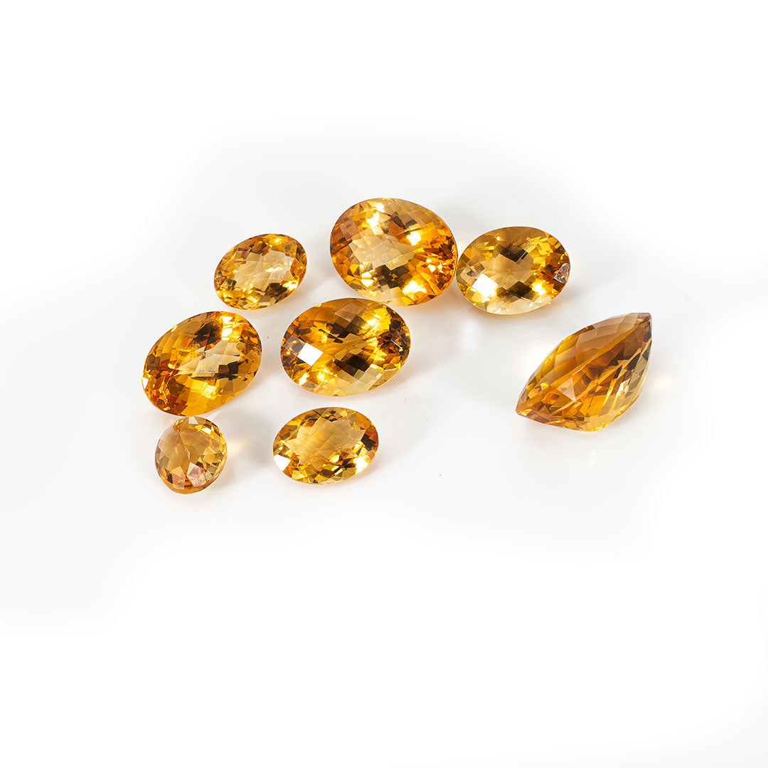 Natural Citrine Calibrated Ovals | 11x14mm & 12x16mm