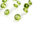 Natural Peridot Calibrated Rounds | 5mm & 6mm