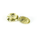 Natural Lemon Quartz Ovals Matching Pair | 18.05cts