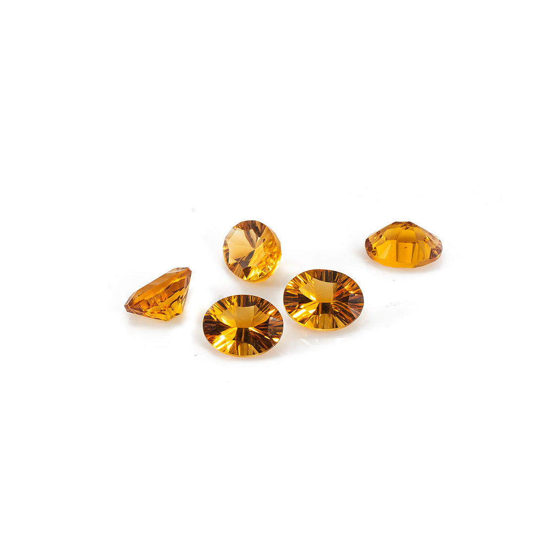 Natural Citrine Calibrated Ovals | 9x11mm & 10x12mm