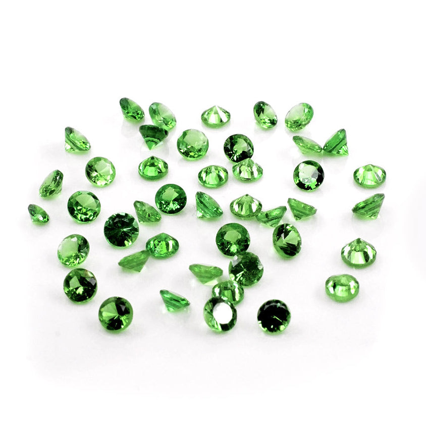 Natural Tsavorite Calibrated Round | 4mm & 4.5mm