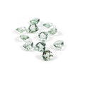 Natural Green Amethyst Calibrated Trillions | 5mm & 6mm