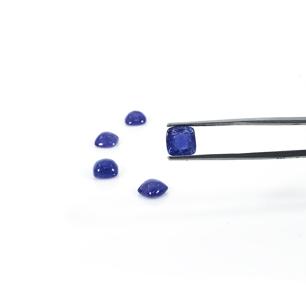 Natural Tanzanite Calibrated Sugar Loaf | 8mm & 9mm