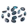 Natural London Blue Topaz Calibrated Ovals | 5x7mm & 6x8mm
