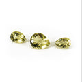 Natural Lemon Quartz Pears Matching Layout | 17.05cts
