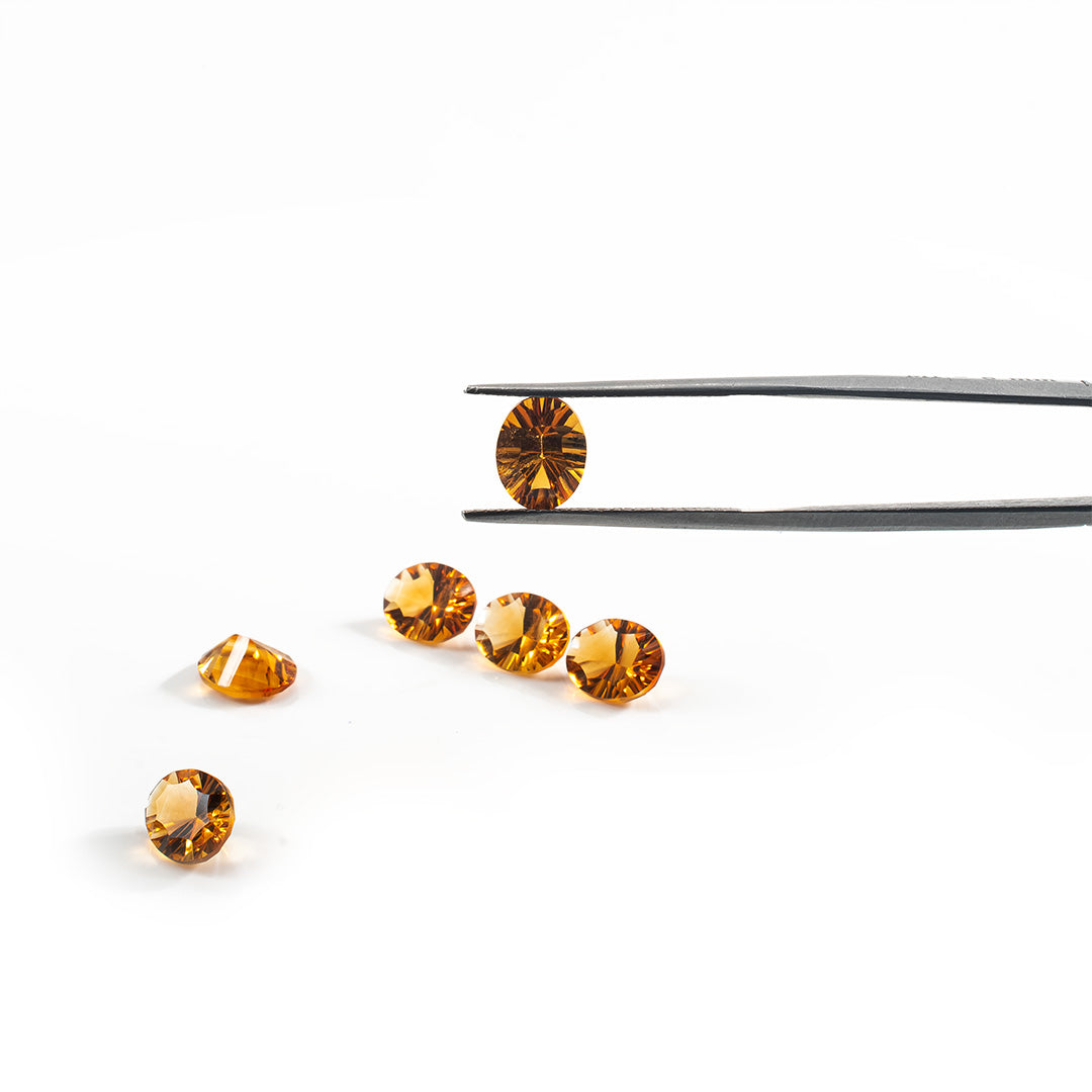 Natural Citrine Calibrated Ovals | 9x11mm & 10x12mm