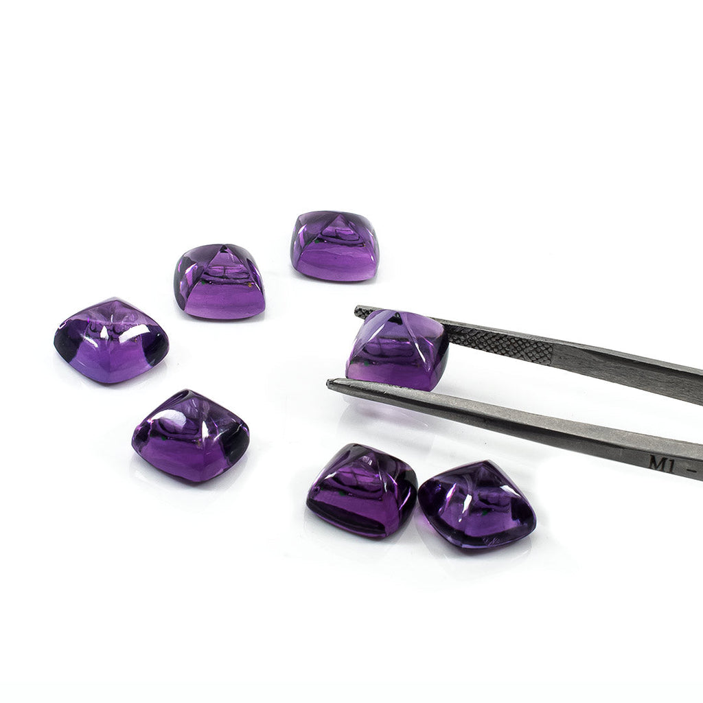 Natural Brazil Amethyst Calibrated Sugar Loaf | 10mm & 11mm