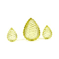 Natural Lemon Quartz Pears Matching Layout | 87.85cts