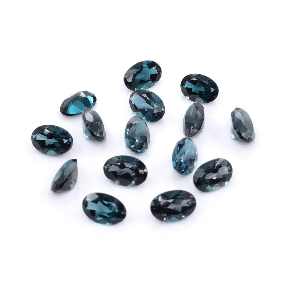 Natural London Blue Topaz Calibrated Ovals | 3x5mm & 4x6mm
