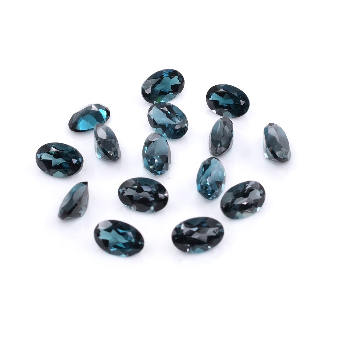 Natural London Blue Topaz Calibrated Ovals | 5x7mm & 6x8mm