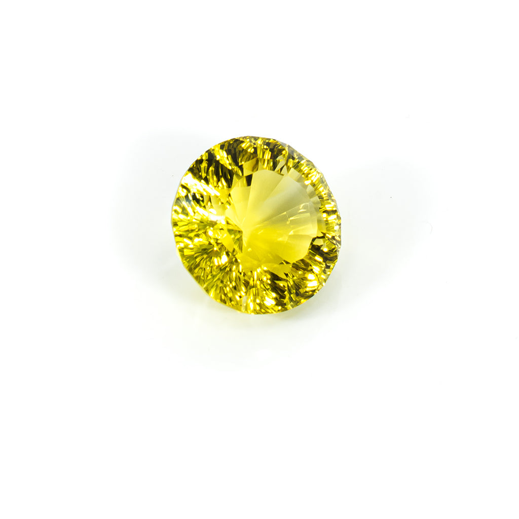 Natural Lemon Quartz Fancy Round | 47.52cts