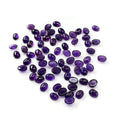 Natural Brazil Amethyst Calibrated Cabochon Ovals | 5x7mm & 6x8mm