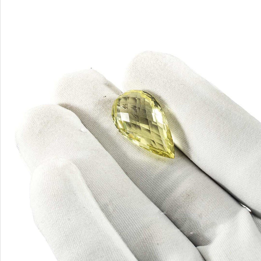 Natural Lemon Quartz Pears Matching Layout | 45.82cts