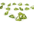 Natural Peridot Calibrated Trillions | 5mm & 6mm