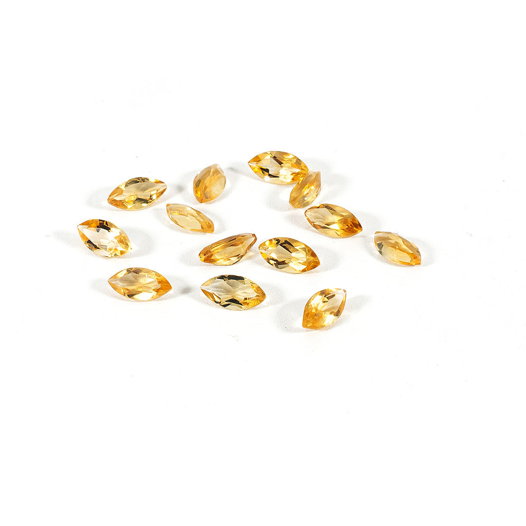 Natural Citrine Calibrated Marquise | 2.5x5mm & 3x6mm