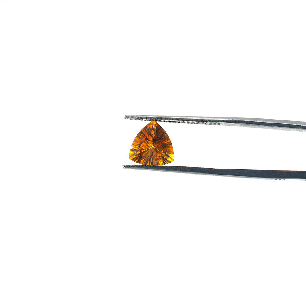 Natural Citrine Calibrated Concave Cut Trillions | 7mm & 8mm