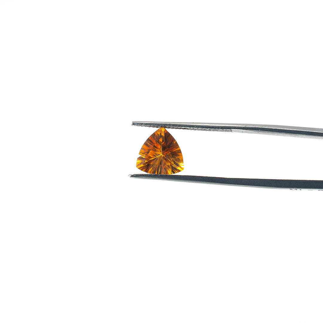 Natural Citrine Calibrated Concave Cut Trillions | 7mm & 8mm