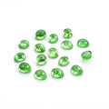 Natural Tsavorite Calibrated Cabochon Ovals | 5x6mm & 6x7mm