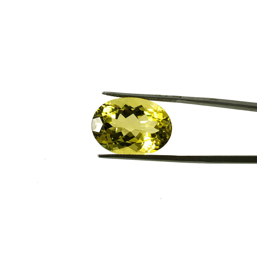 Natural Lemon Quartz Ovals Matching Layout | 34.85cts