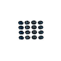 Natural London Blue Topaz Calibrated Oval | 6x7mm - 7x9mm