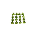 Natural Peridot Calibrated Trillions | 5mm - 7mm