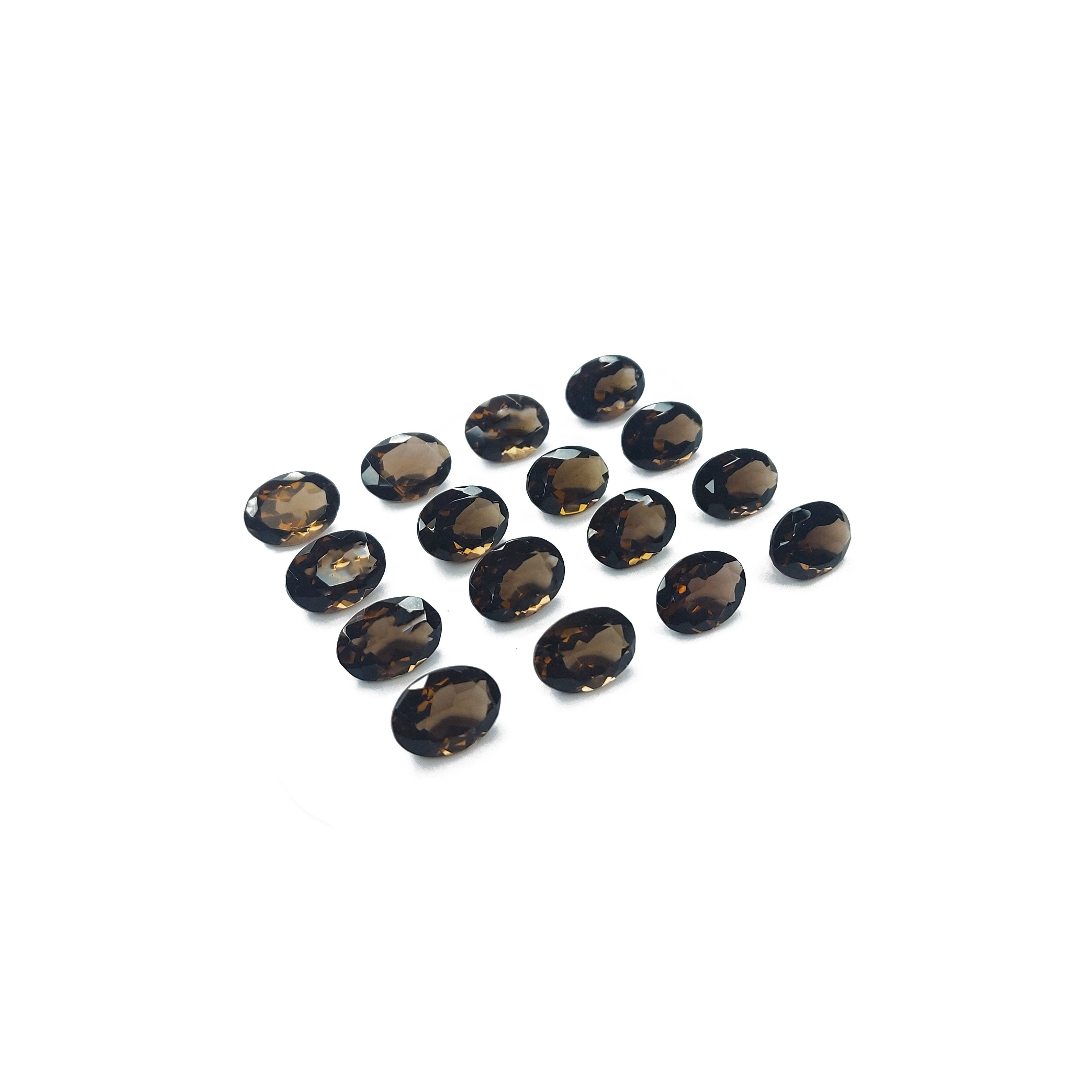 Natural Smoky Quartz Calibrated Ovals | 9x11mm & 10x14mm