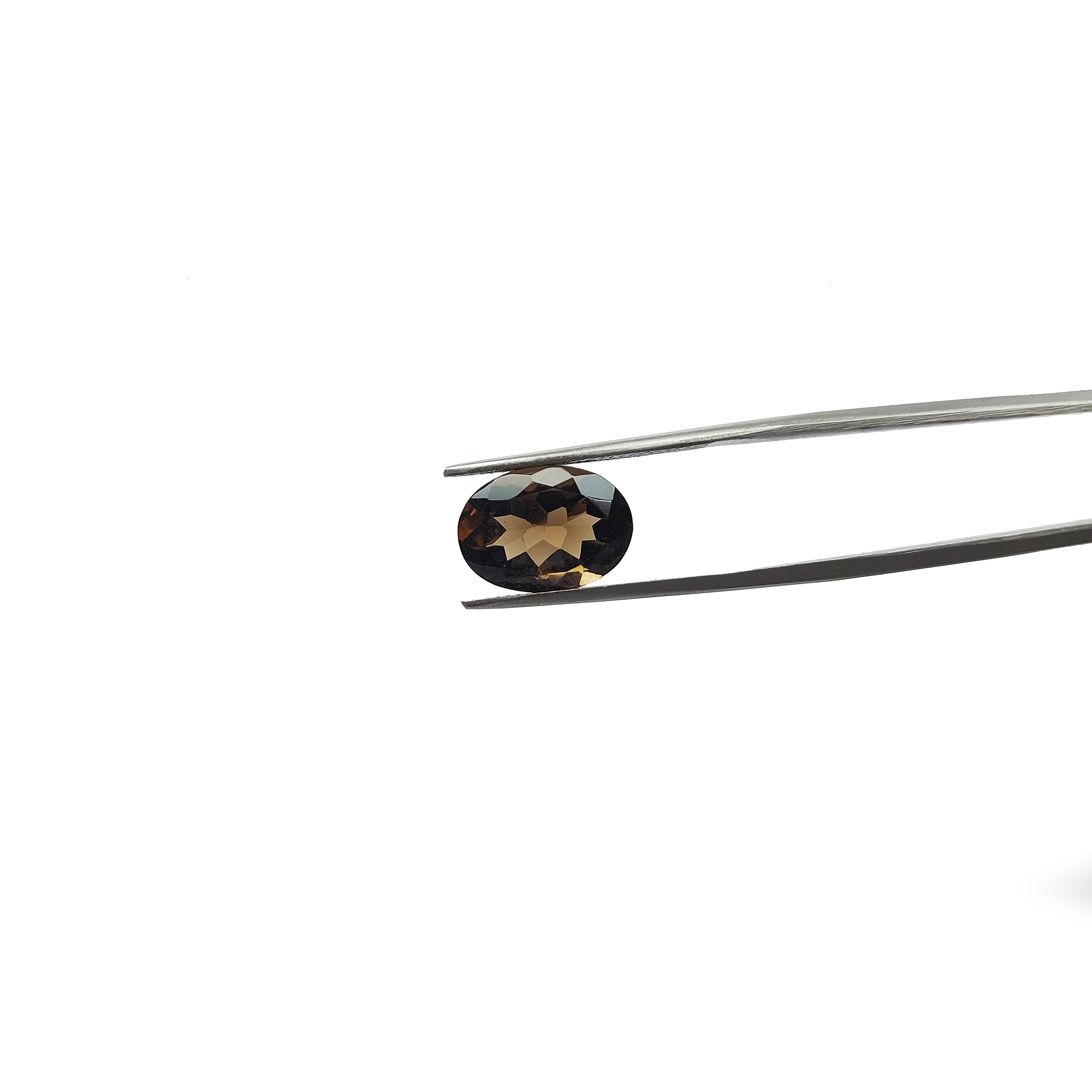 Natural Smoky Quartz Calibrated Ovals | 10x12mm & 10x14mm