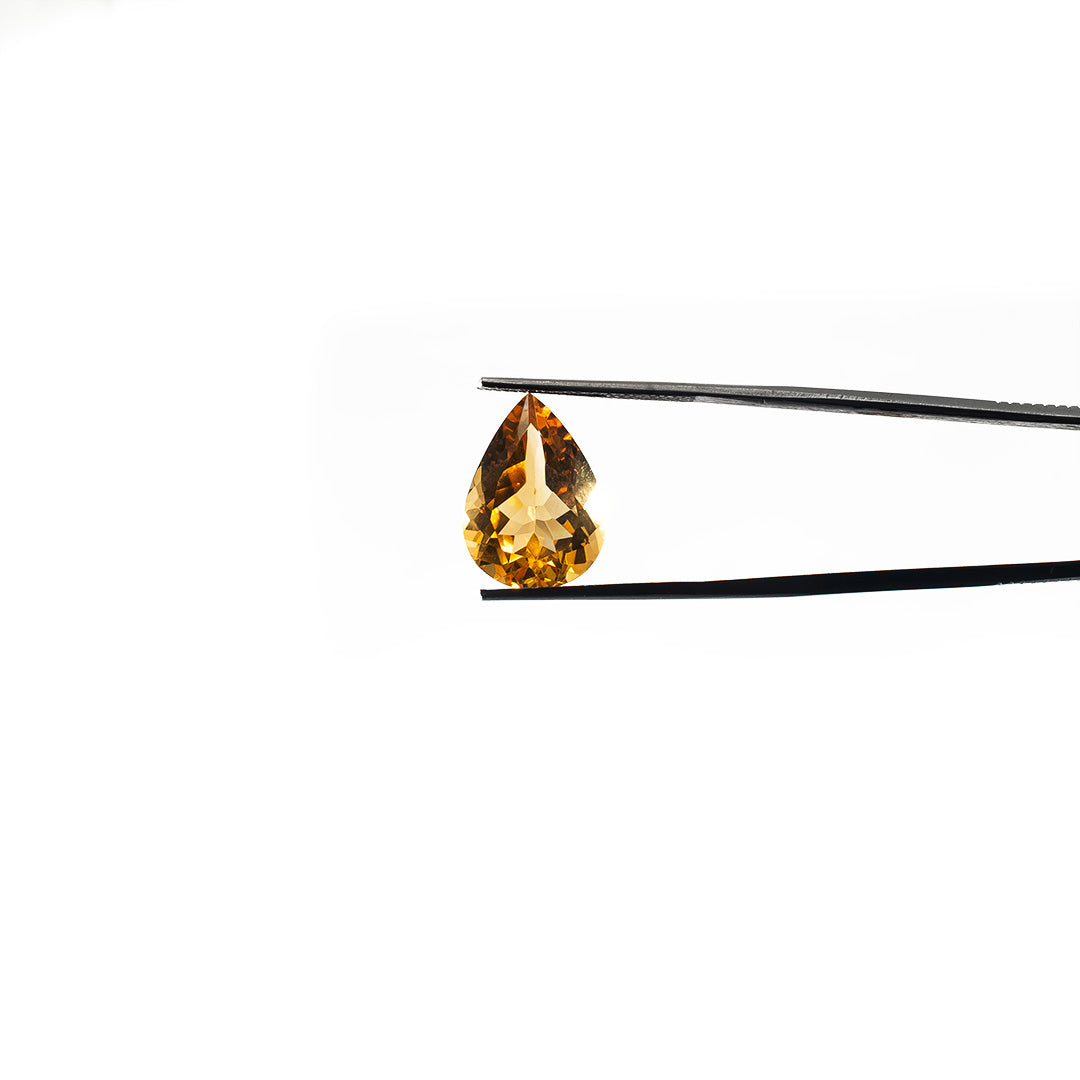 Natural Citrine Calibrated Pears | 11x14mm & 12x16mm