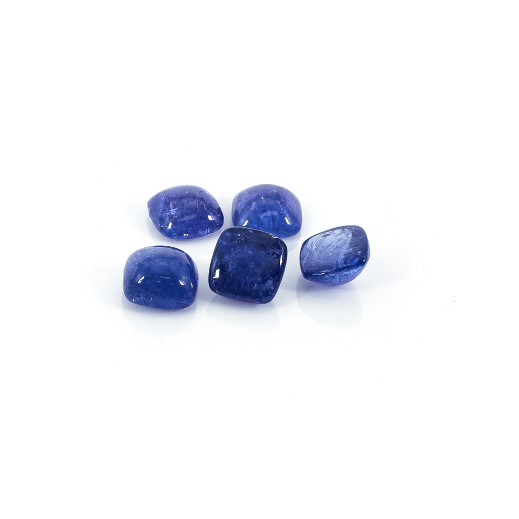 Natural Tanzanite Calibrated Sugar Loaf | 8mm & 9mm