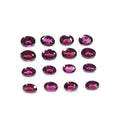 Natural African Rhodolite Calibrated Ovals | 5x7mm & 6x8mm